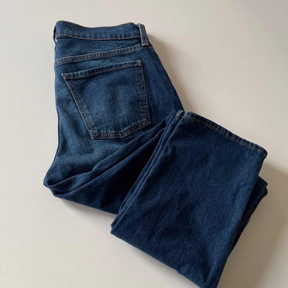 Old Navy Jeans Mid Rise WOW Boyfriend Jean 6 Tall Blue